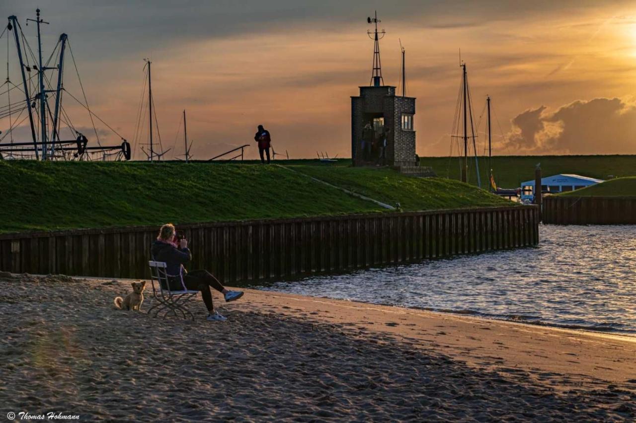 Ferienwohnung Reethuus 7, Fewo Vermittlung Nordsee Dangast Exterior foto